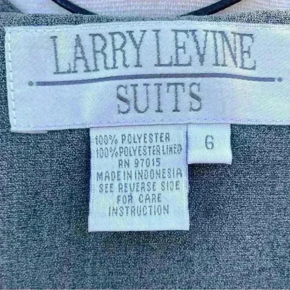 Larry Levine blazer top with hood, vintage SZ 6 - Picture 4 of 4